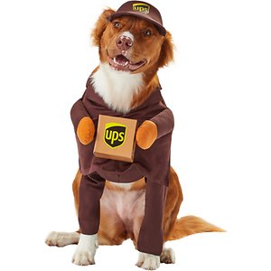 California Costumes UPS Delivery Driver Dog & Cat Costume, Medium