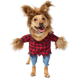 Frisco Front Walking Werewolf Dog & Cat Costume, Medium