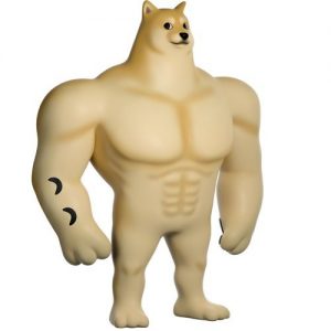 Meme Collection Swole Doge Vinyl Figure #20