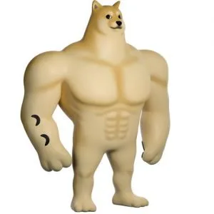 Meme Collection Swole Doge Vinyl Figure #20